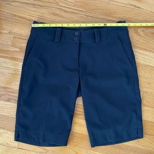 Nike Tour Performance Dri-Fit Golf Shorts Bermuda size 6 black